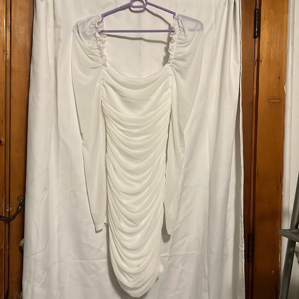 Ruched Bodycon Dress